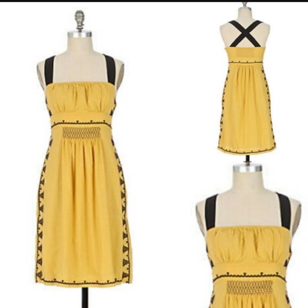 Anthro "California Iris Dress"