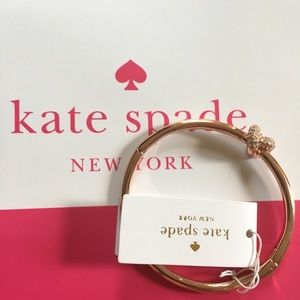 Kate Spade♠️rose gold sailor's knot bracelet