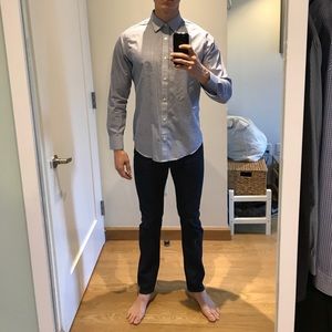 Banana Republic: Men's Large Blue Dress Shirt