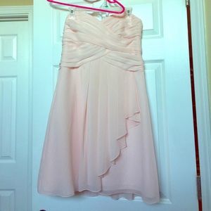 Davids Bridal Cascade short. EUC. Worn once.