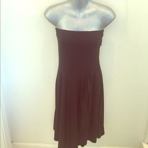 ANN TAYLOR BLACK TUPE TOP DRESS