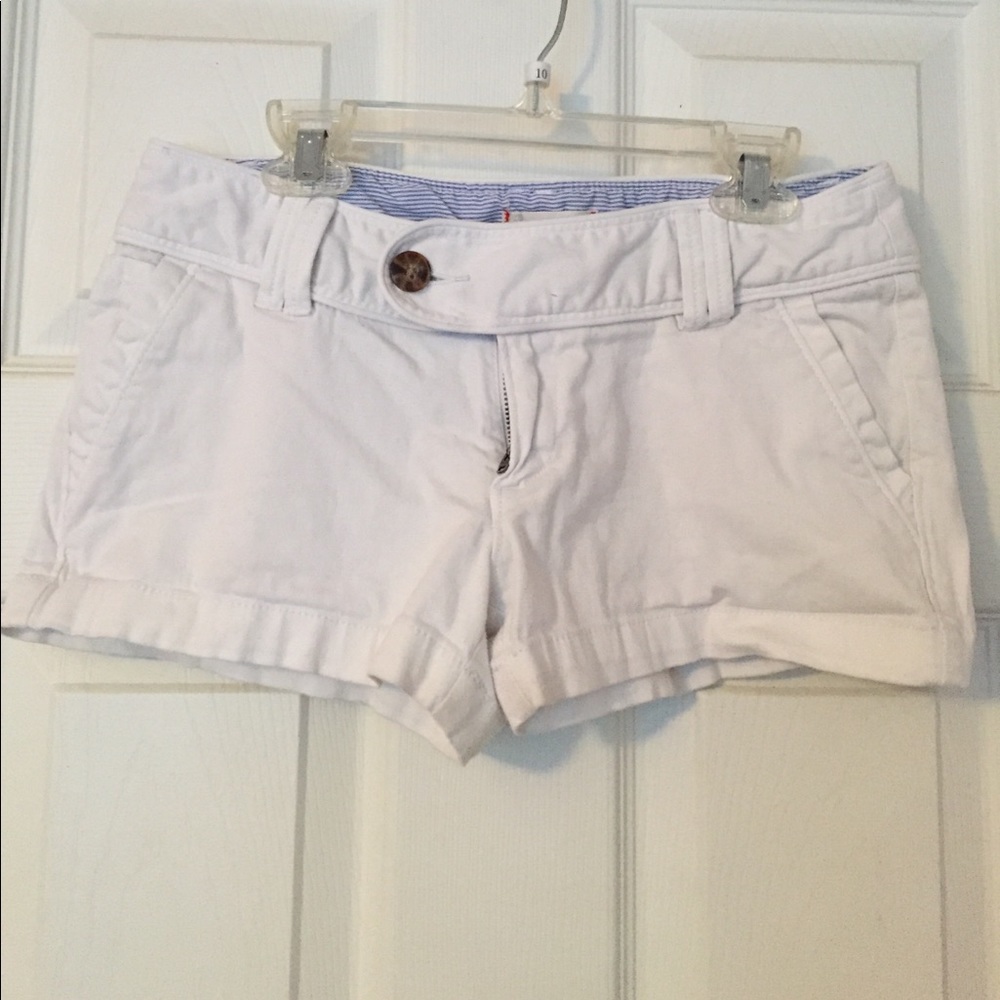 White shorts