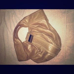 Kooba large gold handbag