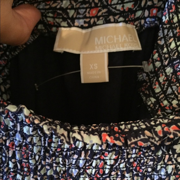 Michael Kors Floral Print Dress - Picture 3 of 4