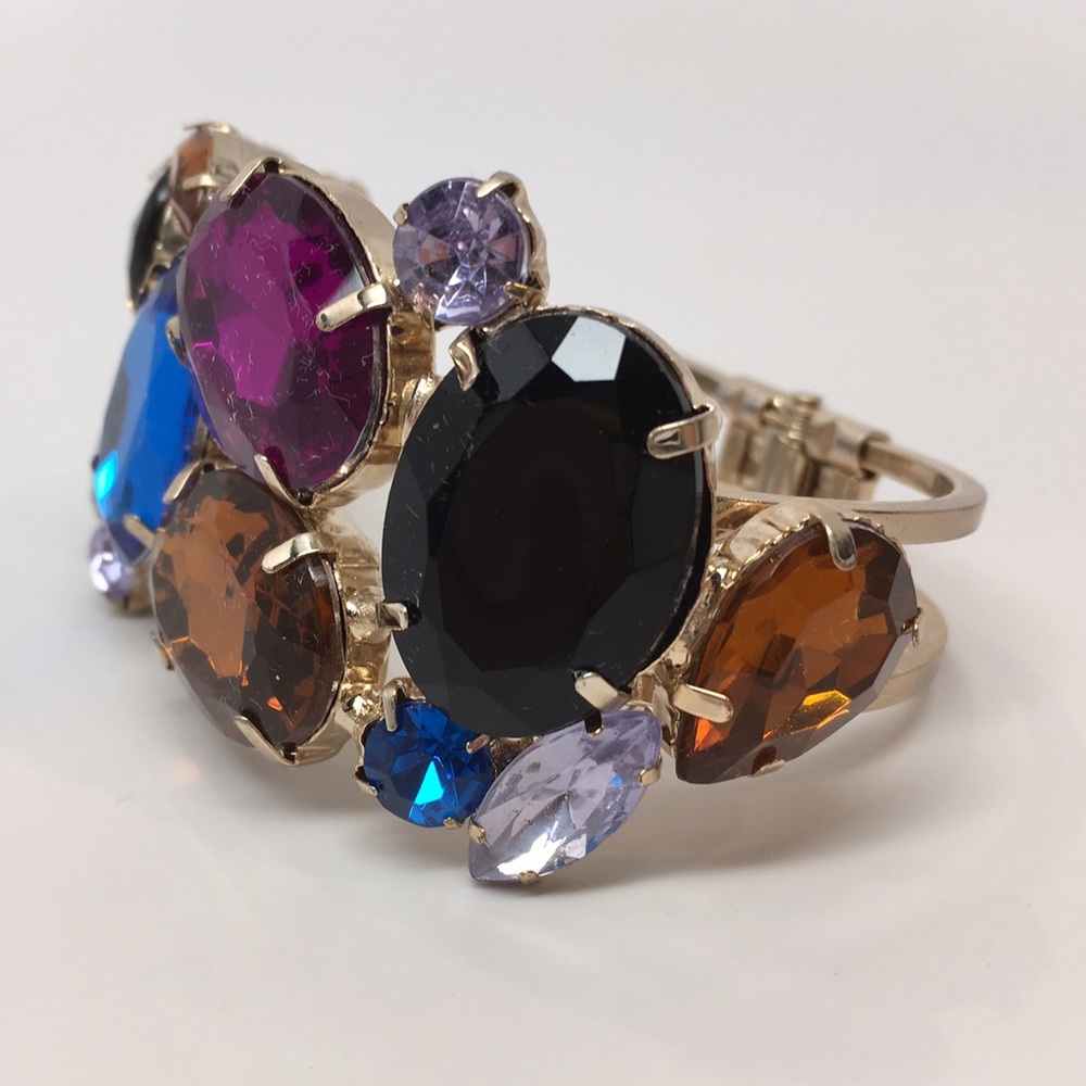 Beautiful Multi Color Rhinestone Bracelet - Picture 3 of 5