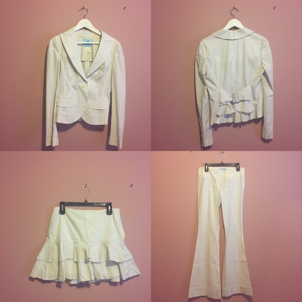 Blazer, pants and skirt  by Marciano