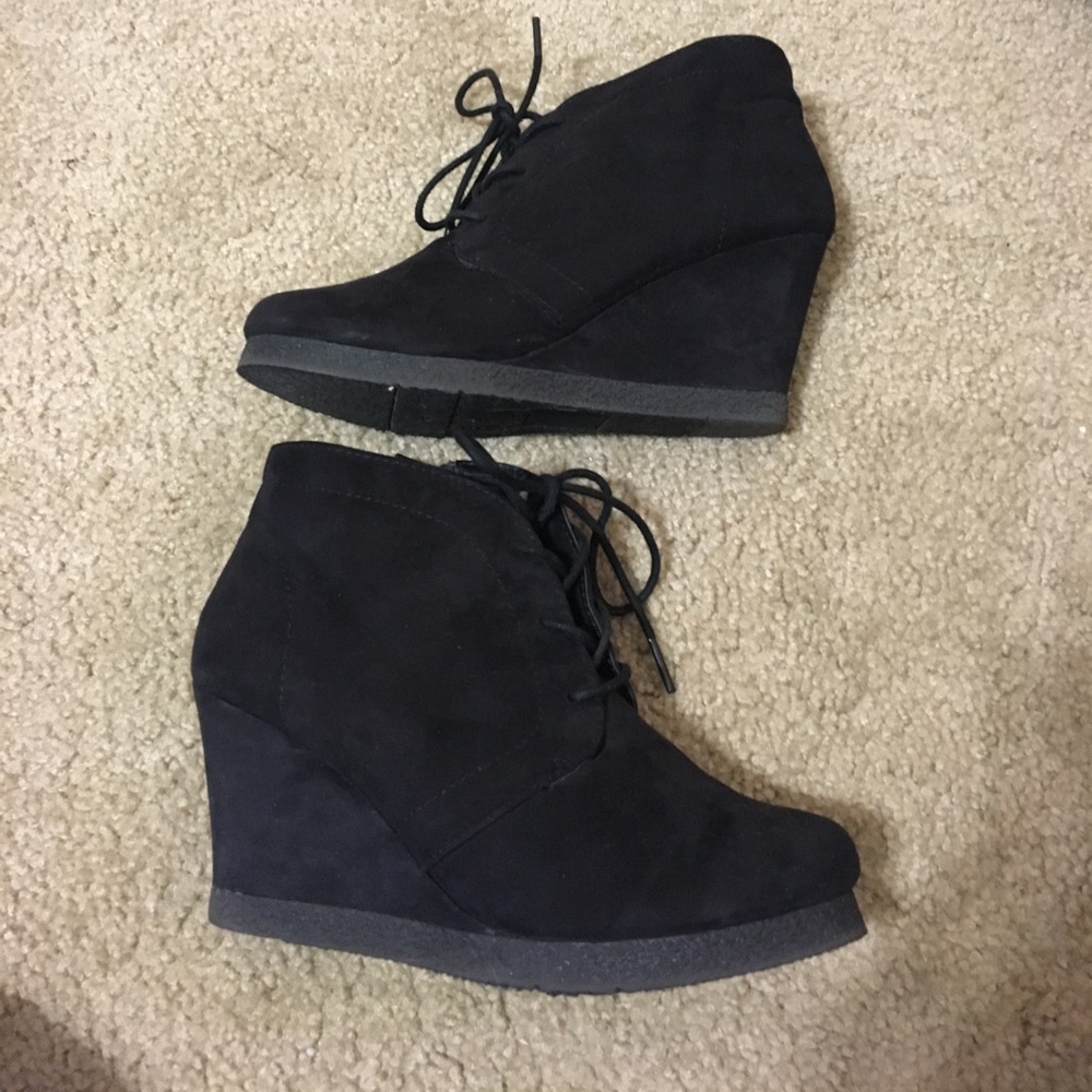 Merona Black Booties