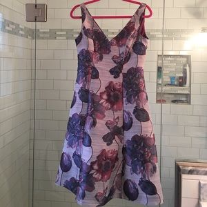 Adrianna Papell floral dress