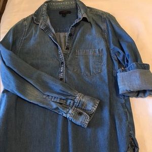 J. Crew Denim Popover