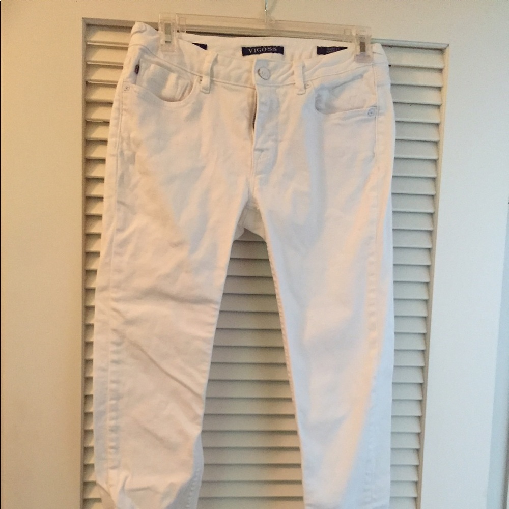 White jeans