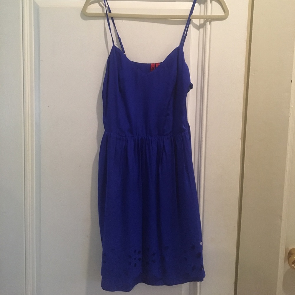 Blue sundress
