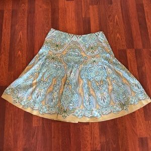 Paisley Talbots Skirt
