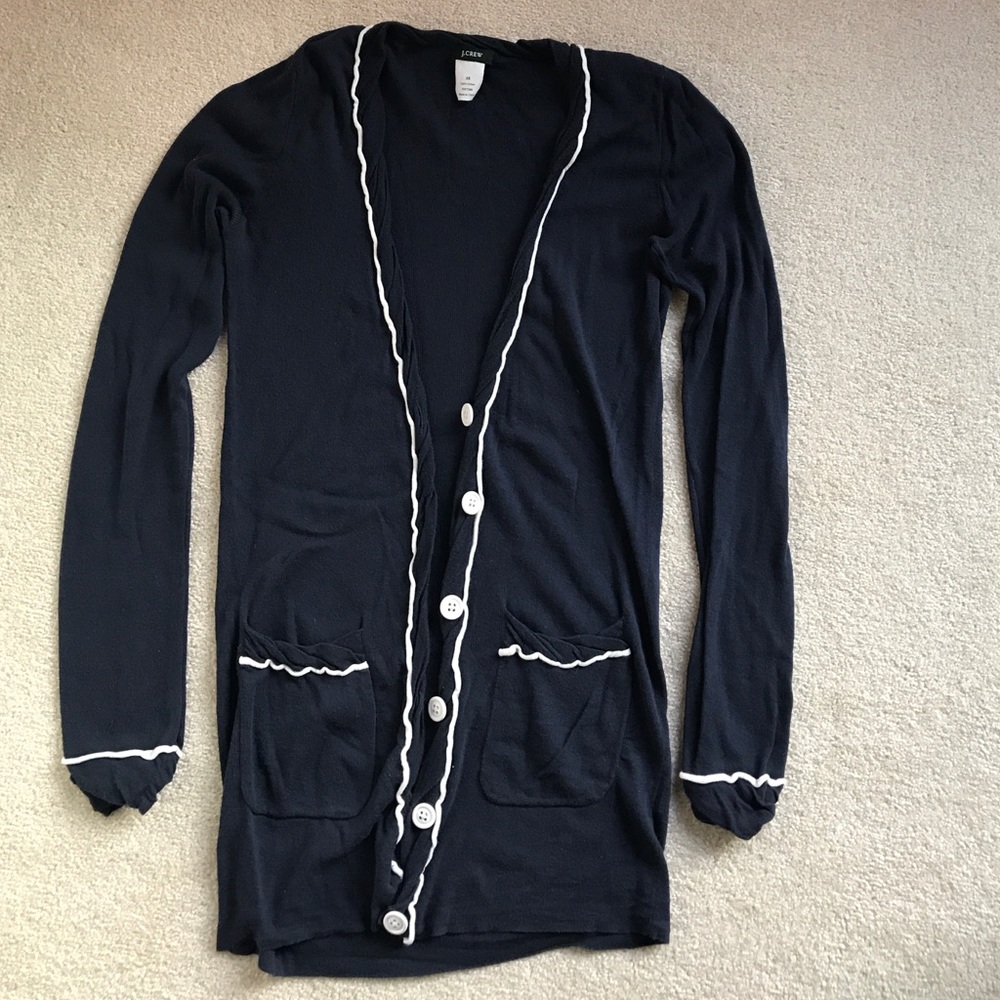 J. Crew Your Boyfriend Lightweight cardigan