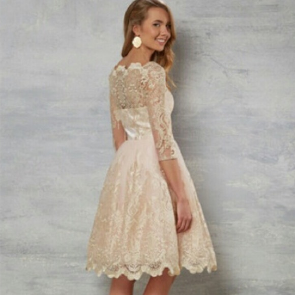 ModCloth Dresses & Skirts - Gold Gilded Grace Dress