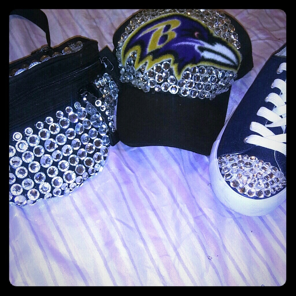 Shoes backpack hats