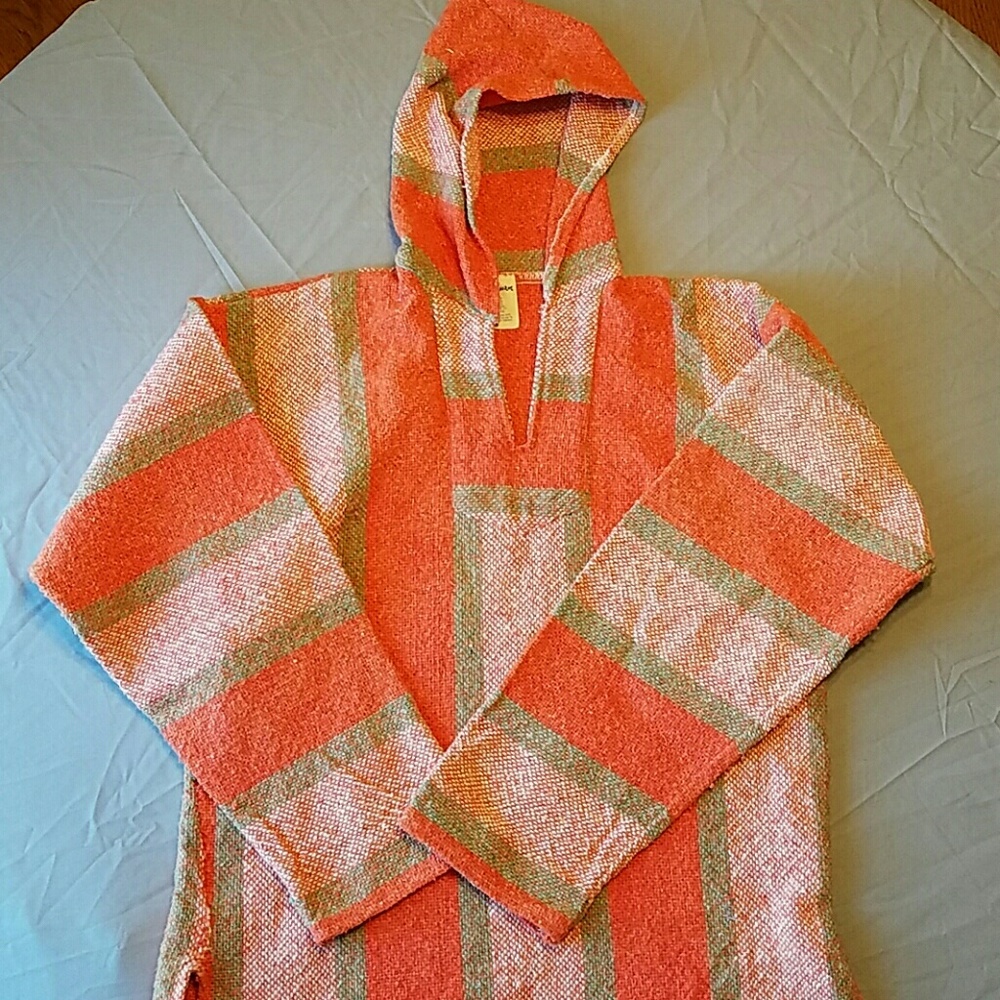 Men's knit hoddie
