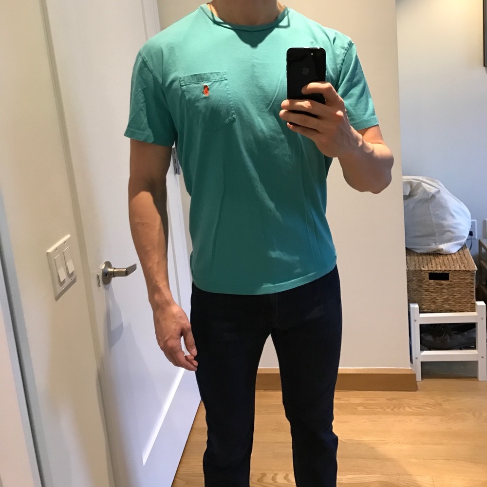 Ralph Lauren: Classic Men's XL Green T-Shirt