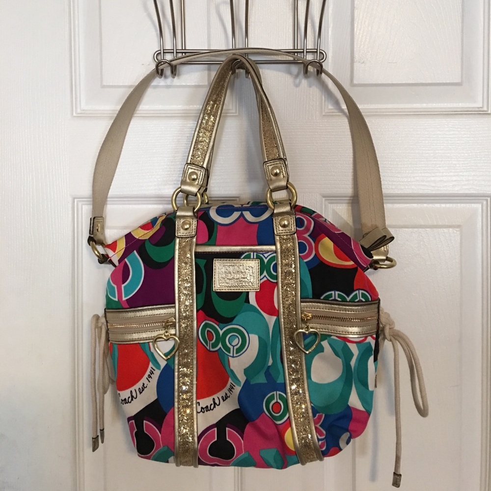 Colorful Coach bag