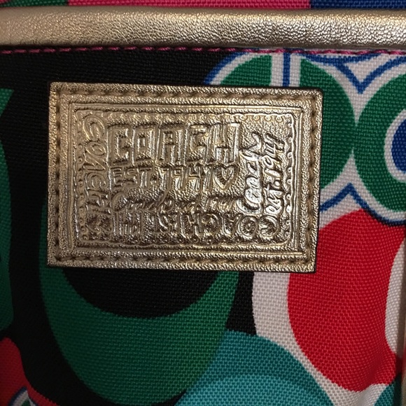 Colorful Coach bag - Picture 3 of 8