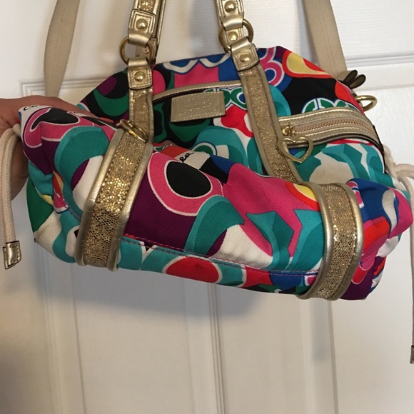 Colorful Coach bag - Picture 4 of 8