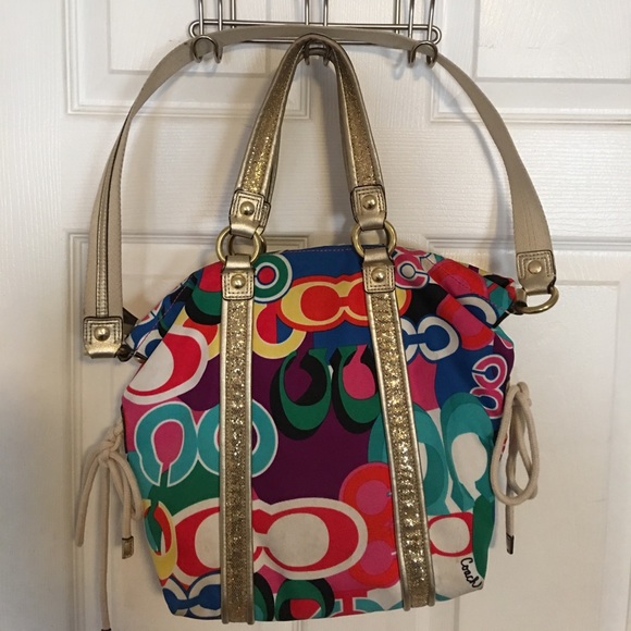 Colorful Coach bag - Picture 5 of 8
