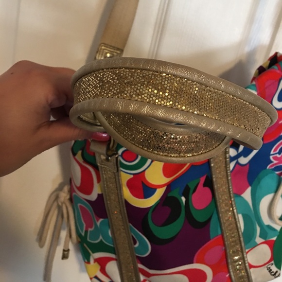 Colorful Coach bag - Picture 6 of 8