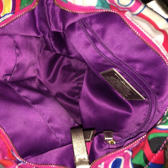 Colorful Coach bag - Picture 7 of 8