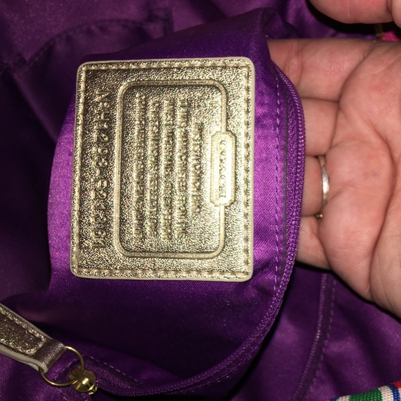 Colorful Coach bag - Picture 8 of 8