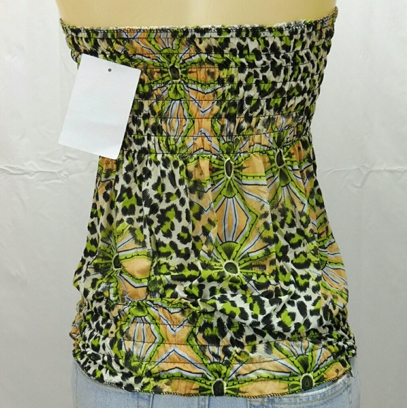 🆕Summer Top Beach Party Boho Casual, Strapless - Picture 3 of 3