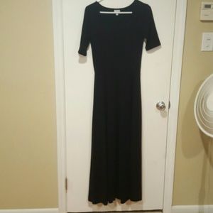 Solid black lularoe ana
