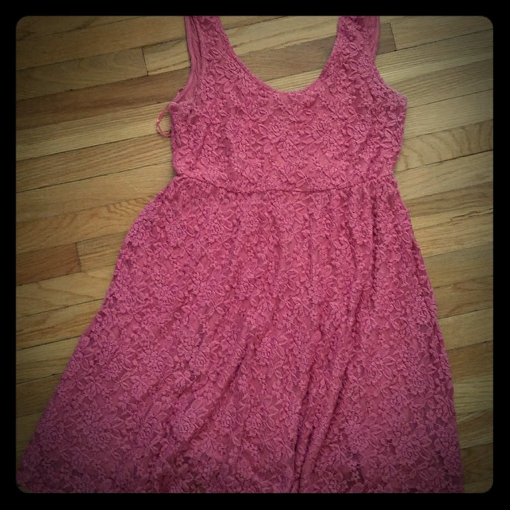 Pink dress