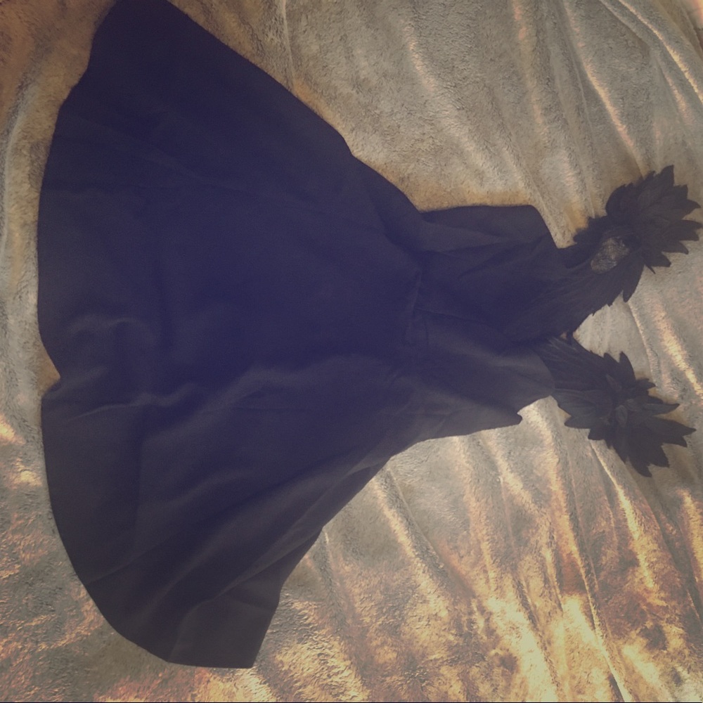 Black angel wing dress NEW