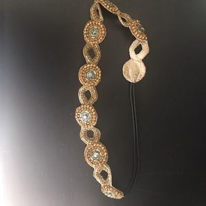 Beautiful headband... goddess gold