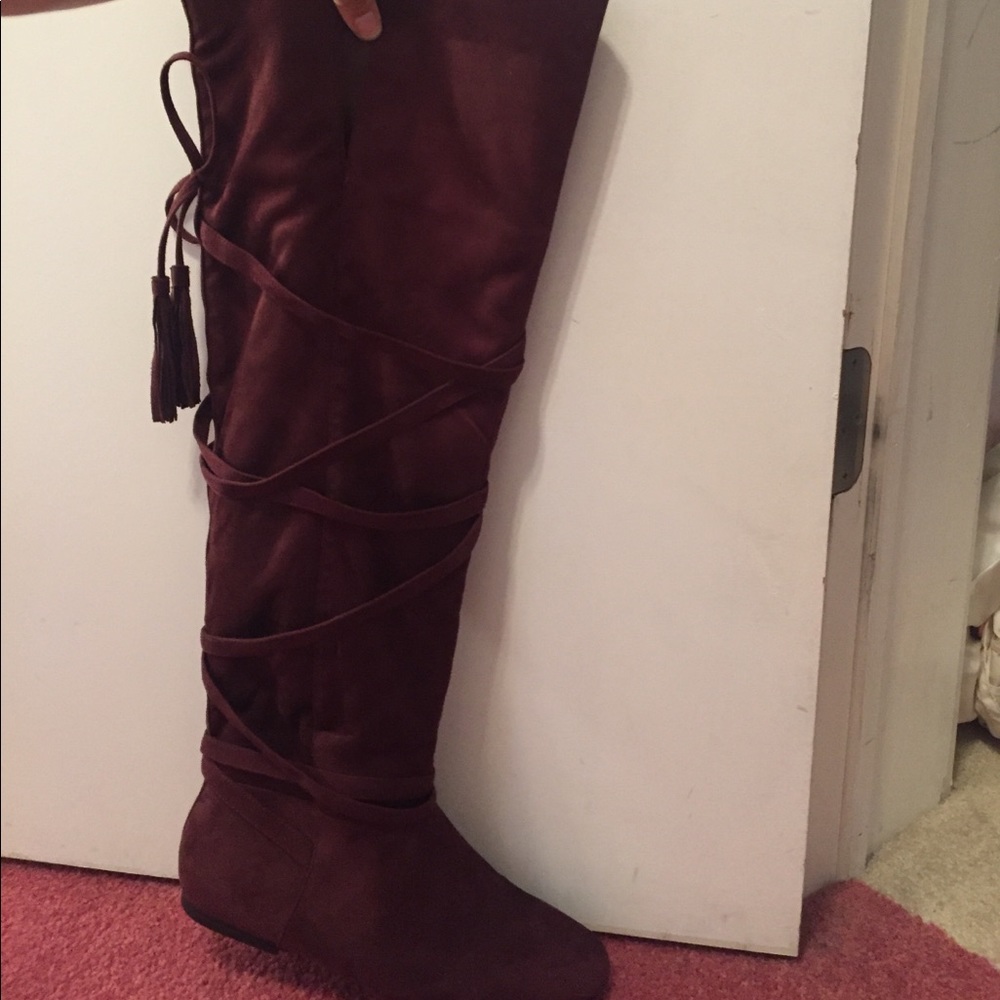 Thigh high boots