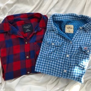 Hollister & AE Soft Flannels