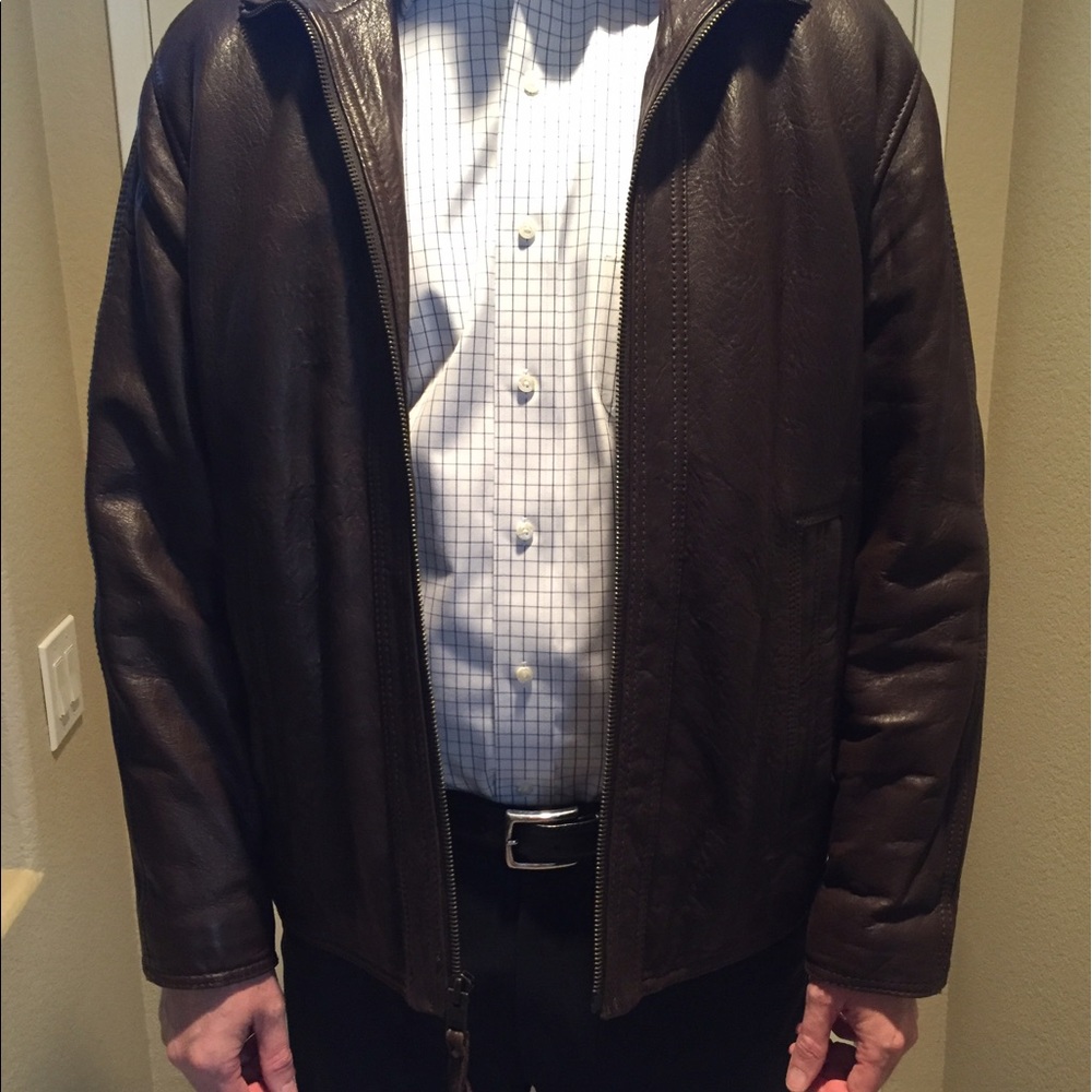 NO LONGER AVAILABLE - Leather Marc New York Jacket