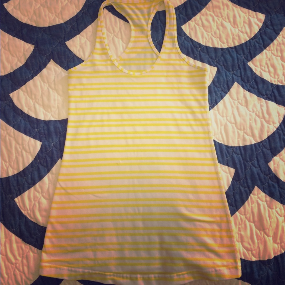 Lululemon long tank sz8