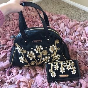 Blingy purse & matching wallet