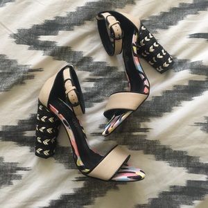 Aldo open toe heeled sandals