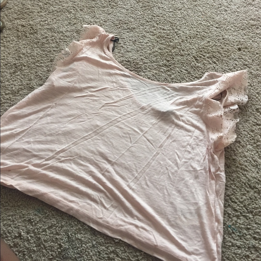 H&M Divided Lace Tee