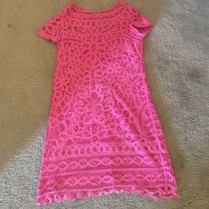 Pink Lilly Pulitzer shift dress - size Medium