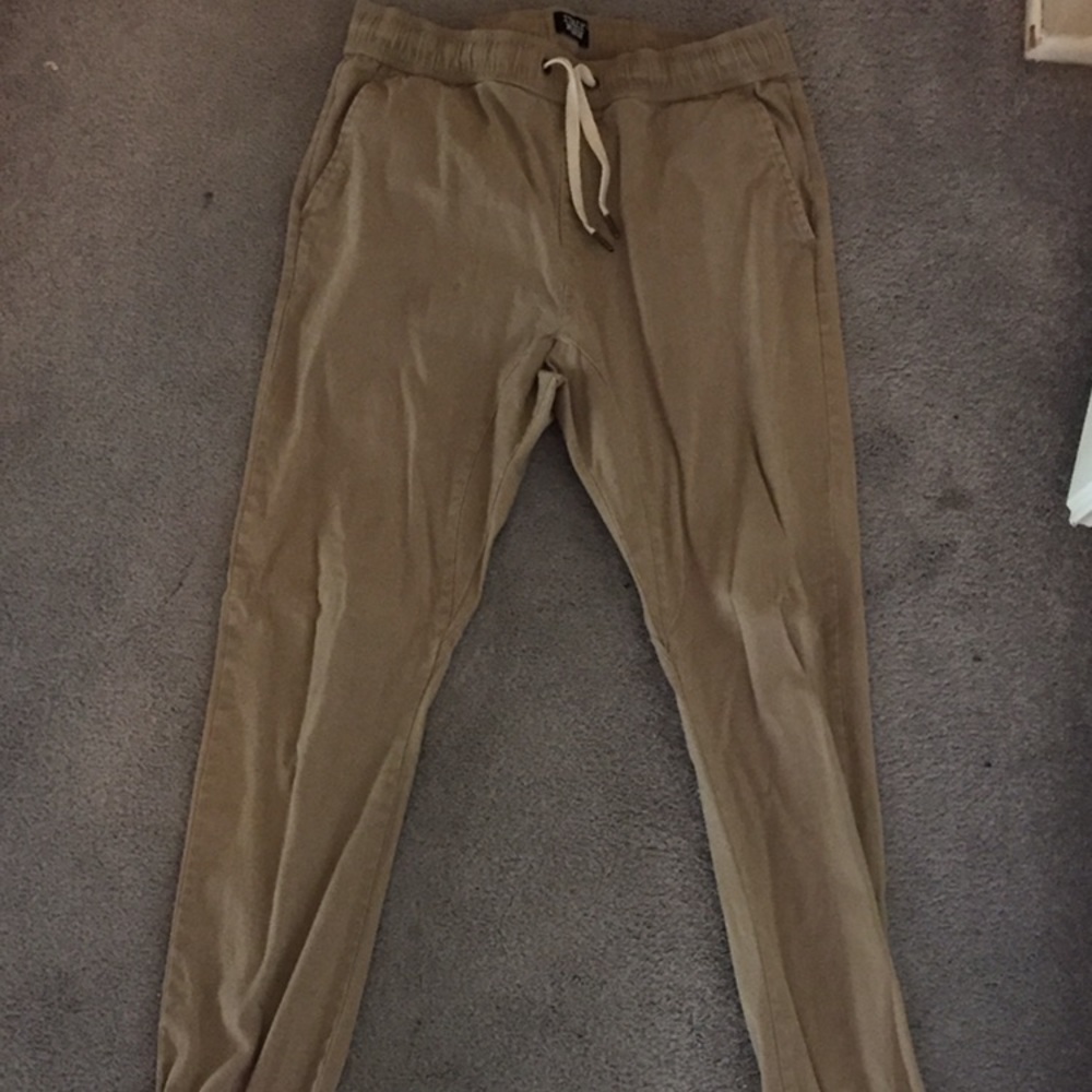 Tan Khaki Joggers