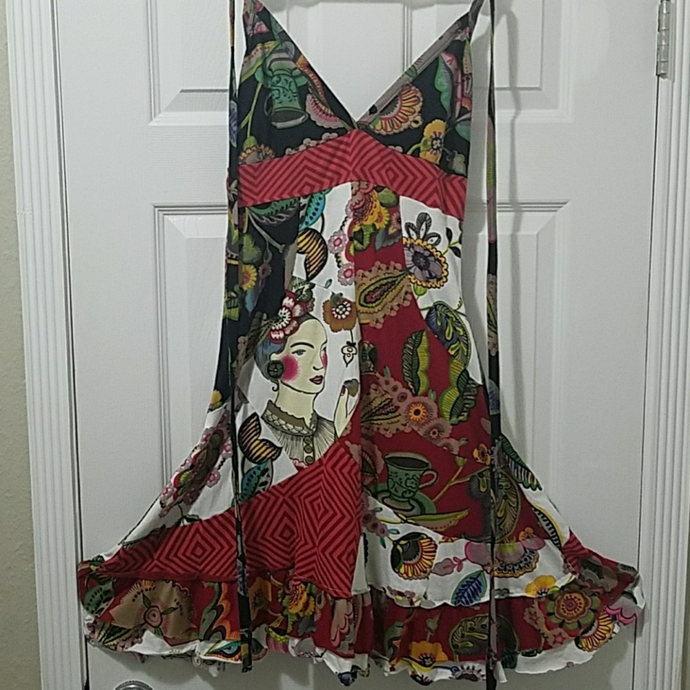 Beautiful Island halter sun dress