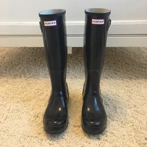 Tall Hunter rain boots