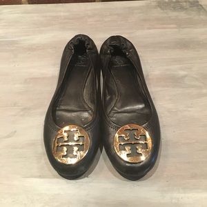 **NEW PRICE! Tory Burch Reva Black Flat