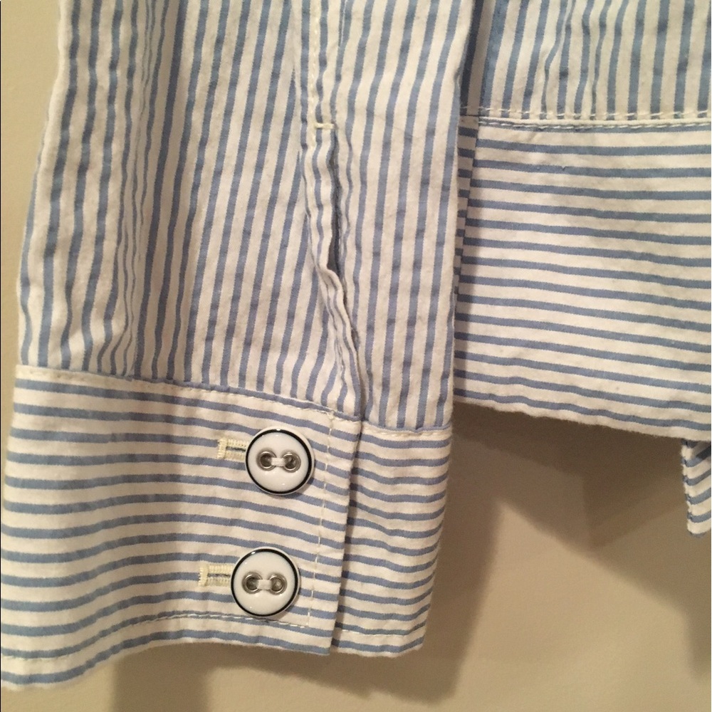 Anthropologie Striped Jacket Size 6 - Picture 2 of 5