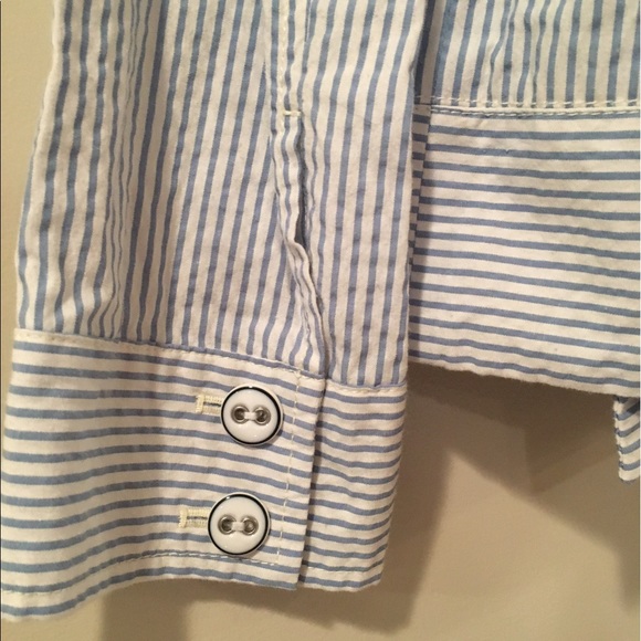 Anthropologie Striped Jacket Size 6 - Picture 2 of 5