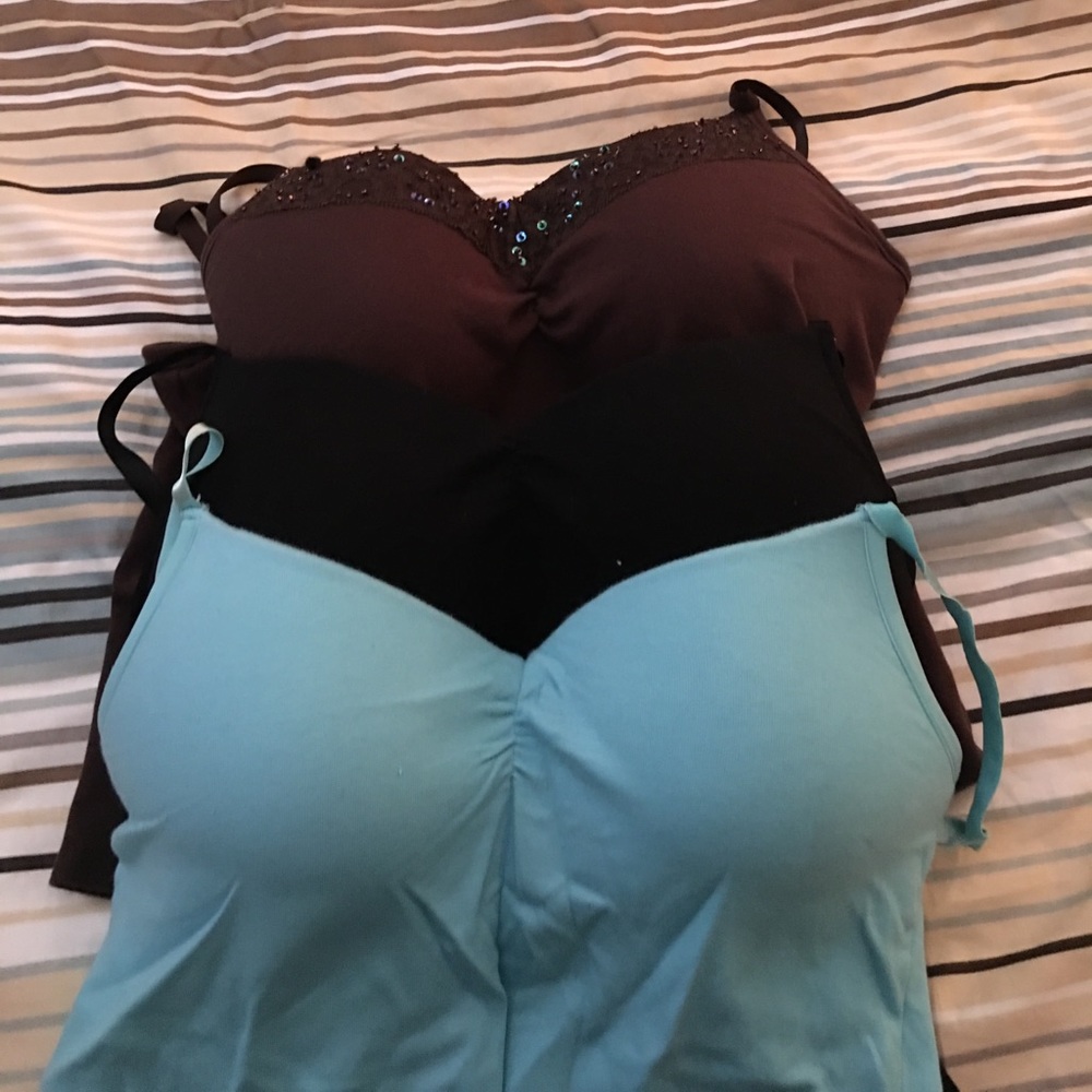 Tank tops with built in bra