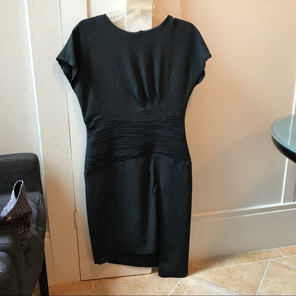 Vintage black cocktail dress LBD - Picture 2 of 3