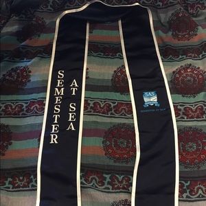 Semester at Sea sash stole Graduation